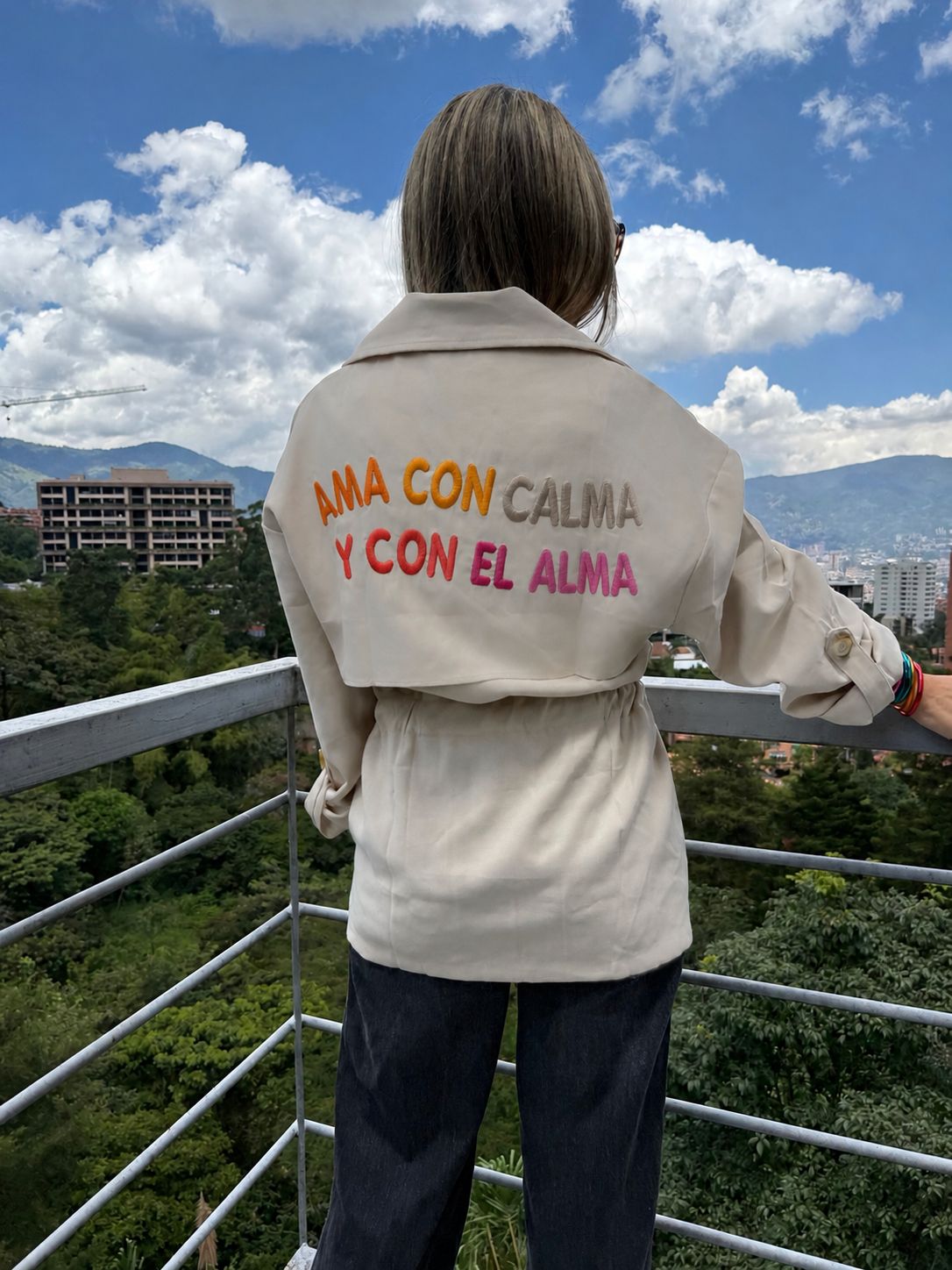 Chaqueta Beige Calma 