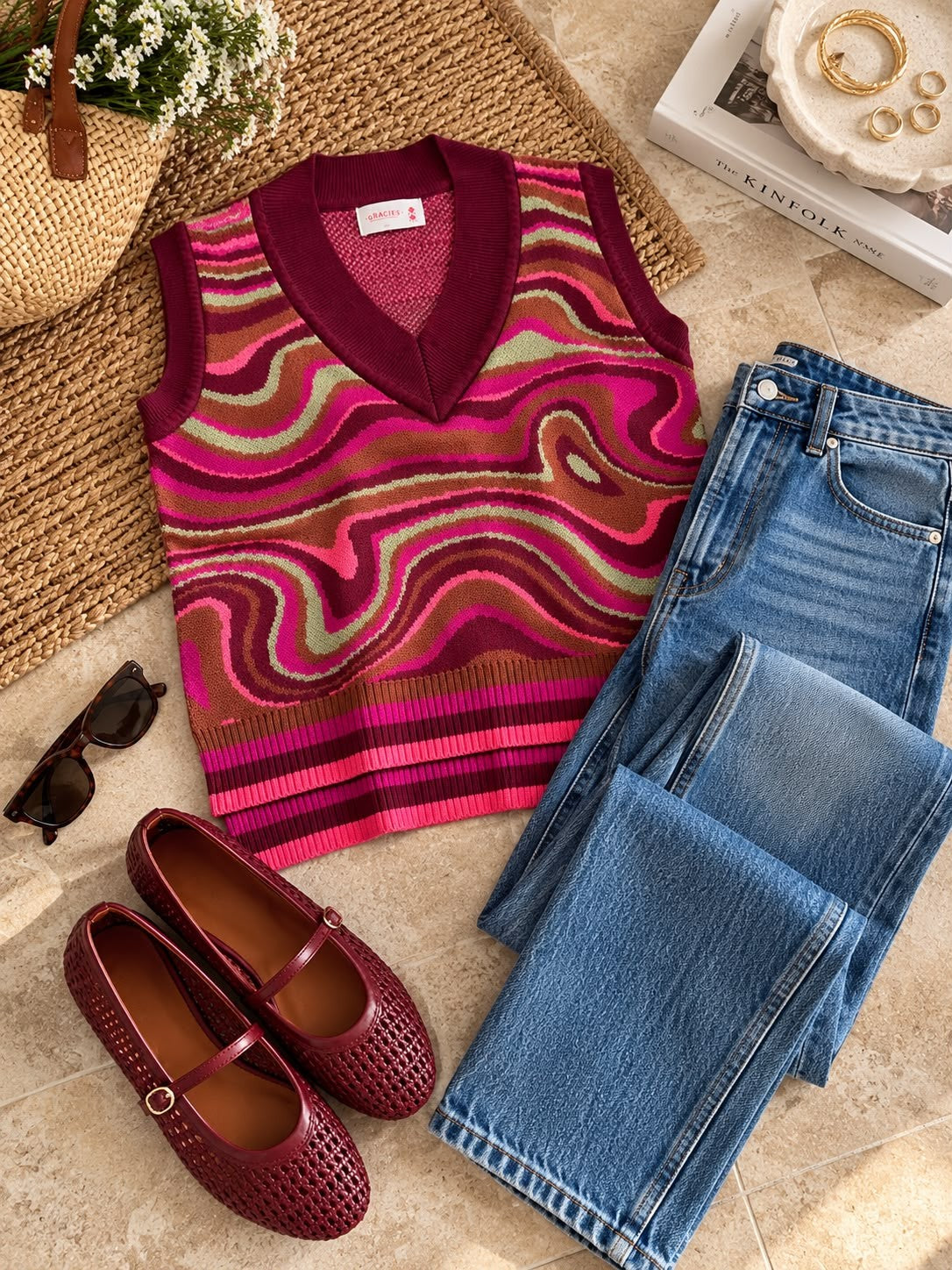 Top Ondas Magenta 