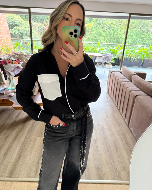 Camisa Black&White Essential