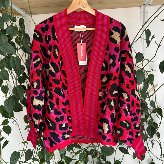 Sweater Animal Rojo 