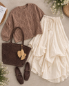 Sweater 3/4 Cocoa