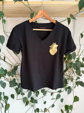 Camiseta Golden Heart