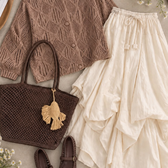 Outfit Cocoa Tailandia - Sweater & Falda 