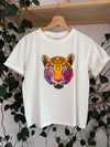 Camiseta leopardo colores