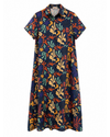 Vestido Azul Corales