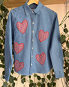 Camisa Índigo Hearts 