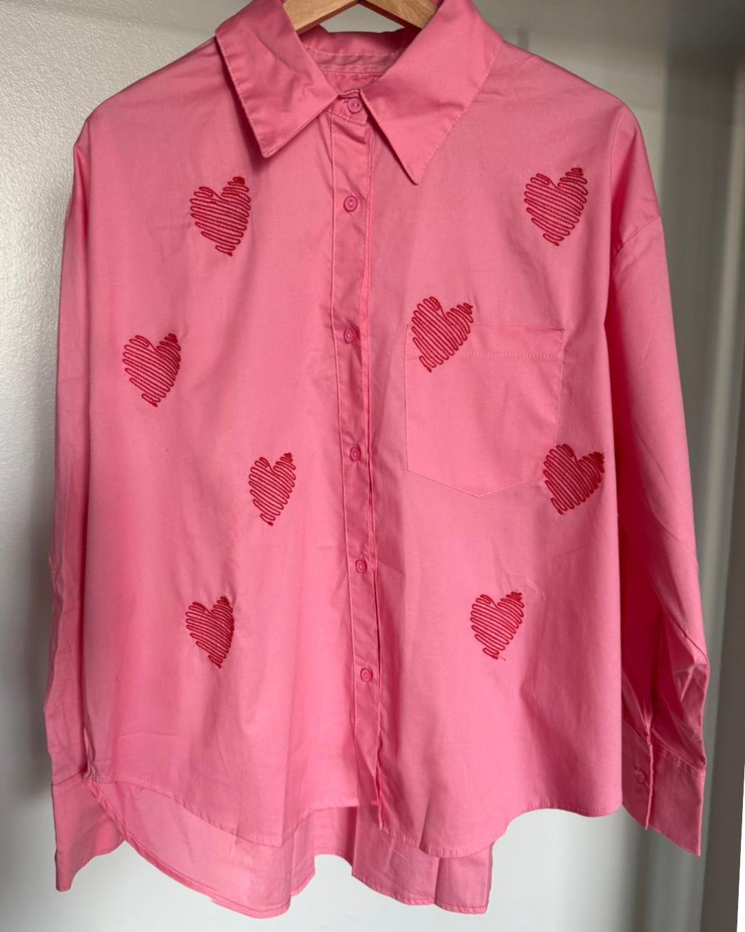 Camisa Oversize Huellas del Corazon - Gracies
