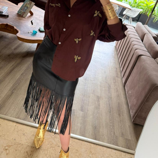 Camisa Oversize Bee Yourself - Gracies