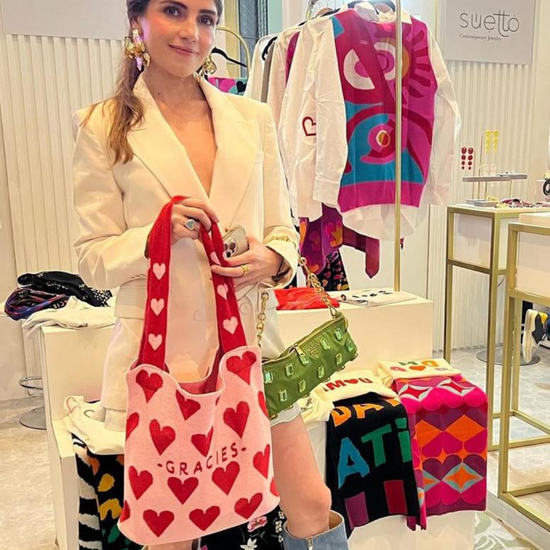 Tote Bag Corazones 