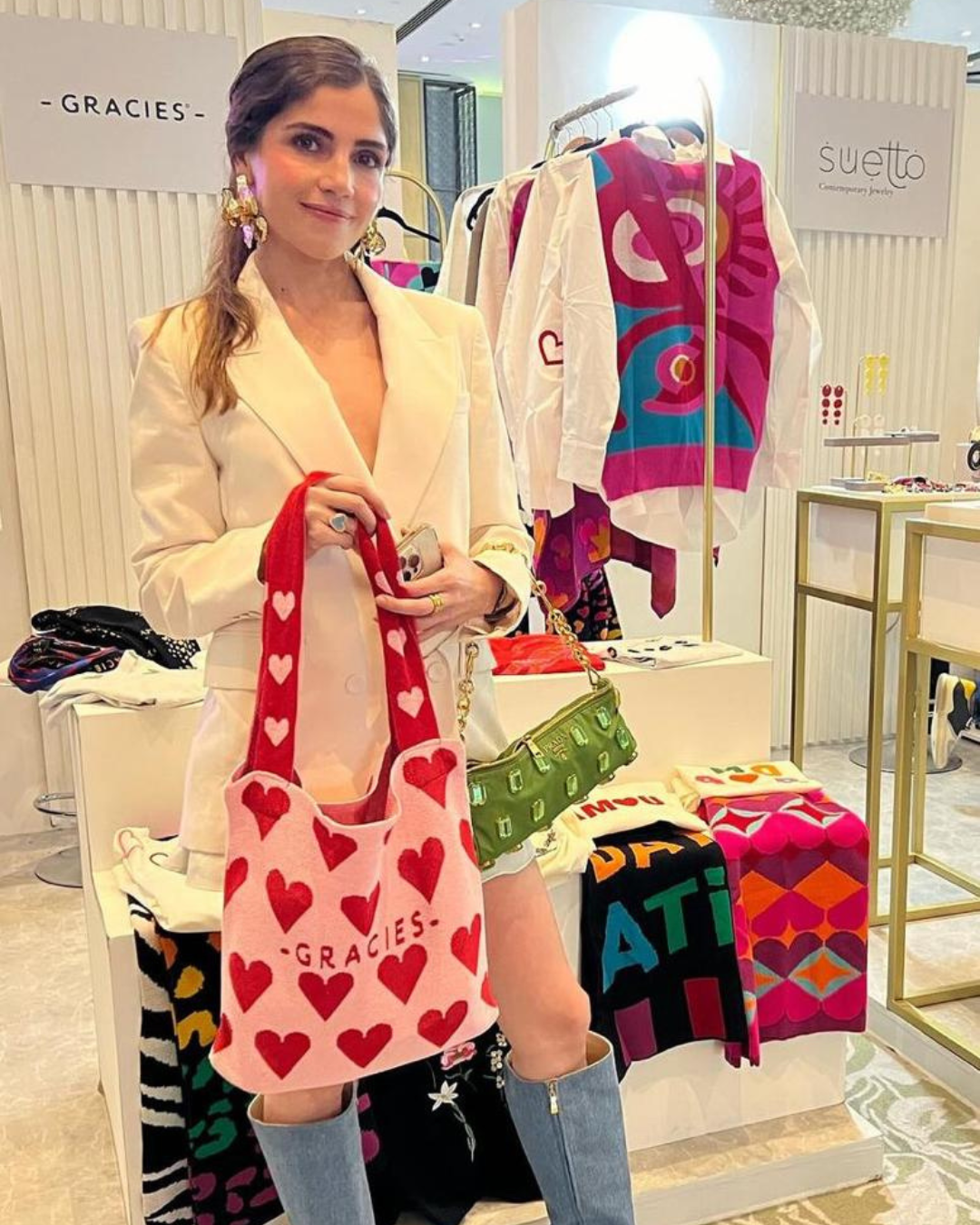 Tote Bag Corazones 