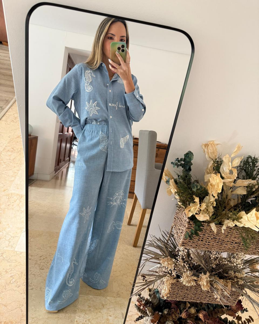 Pantalón Like the Sea