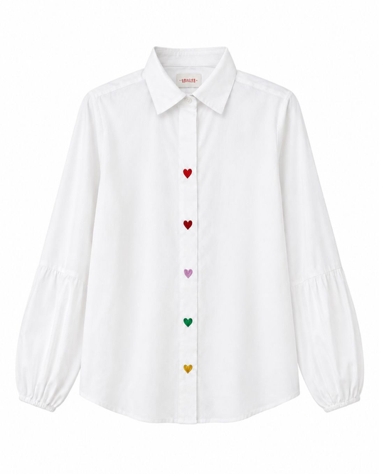 Camisa Corazones Iris
