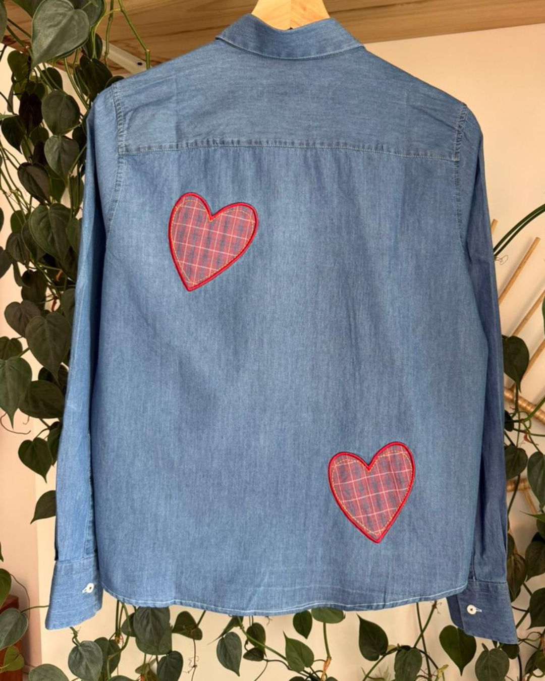 Camisa Índigo Hearts 