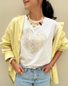 Camiseta Heart Print