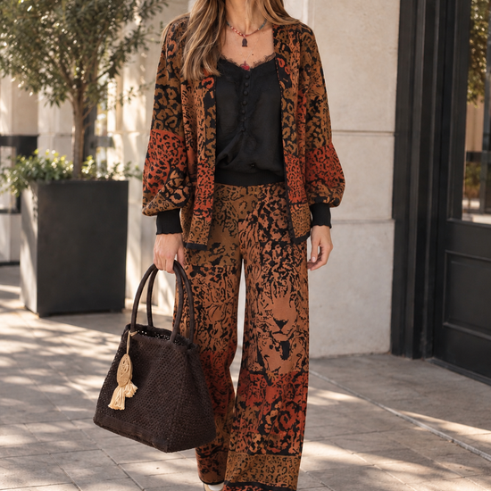 Sweater Leopardo Otoño 