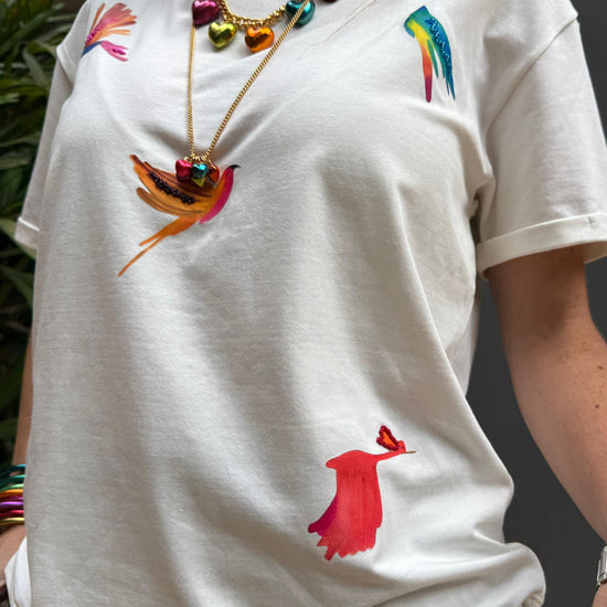 Camiseta Aves del Paraiso 