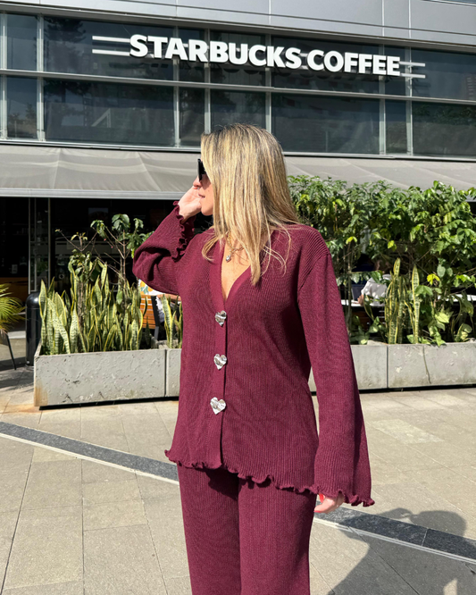 Set Essential Burgundy