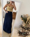 Falda Denim Azul Oscuro