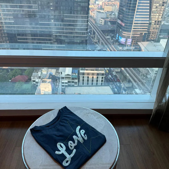 Camiseta Navy Love - Gracies