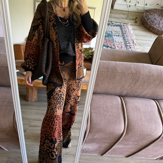 Pantalón Leopardo Otoño 
