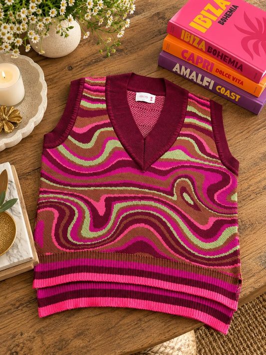 Top Ondas Magenta 