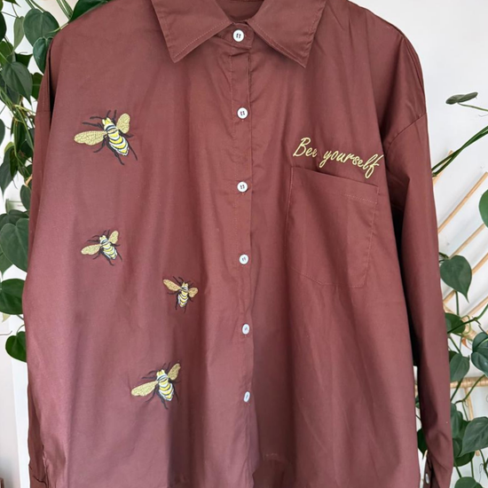 Camisa Oversize Bee Yourself - Gracies