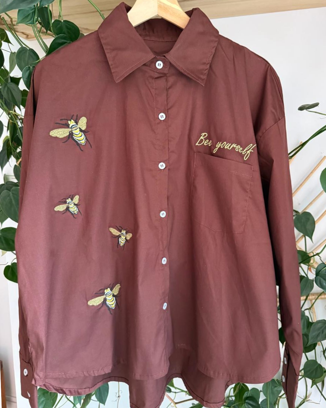 Camisa Oversize Bee Yourself - Gracies