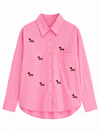 Camisa Oversize Perritos Salchicha 