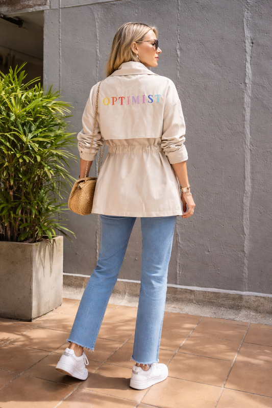 Chaqueta Beige Optimist 