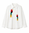 Camisa Oversize Guacamayas 