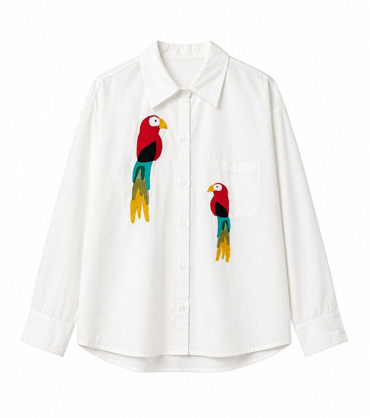 Camisa Oversize Guacamayas 