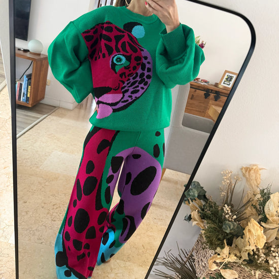 Pantalon Leopardo Verde - Gracies
