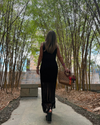 Vestido Negro Hilos (envío 3 días hábiles) 