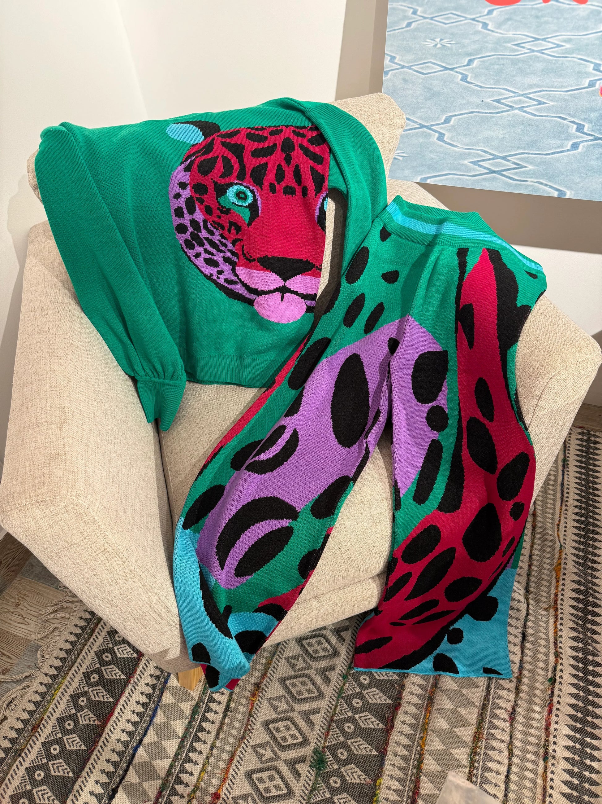 Pantalon Leopardo Verde - Gracies