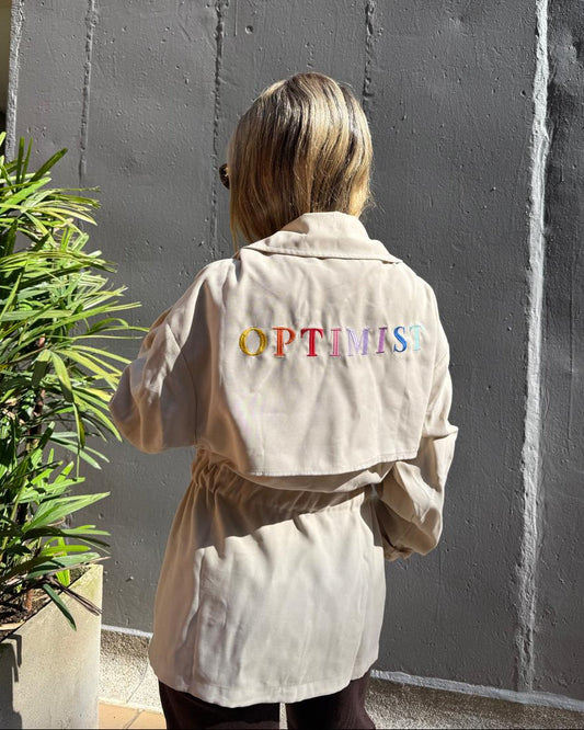 Chaqueta Beige Optimist 