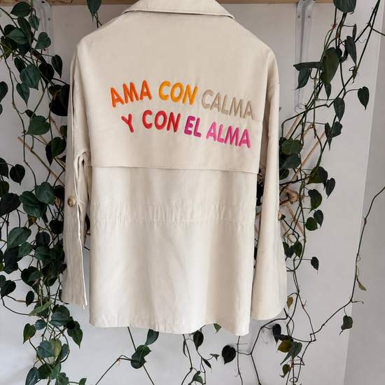 Chaqueta Beige Calma 