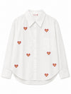 Camisa Oversize Puntadas del Corazón