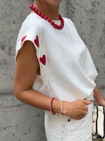 Camiseta Corazones