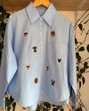 Camisa Oversize Doggie Blue