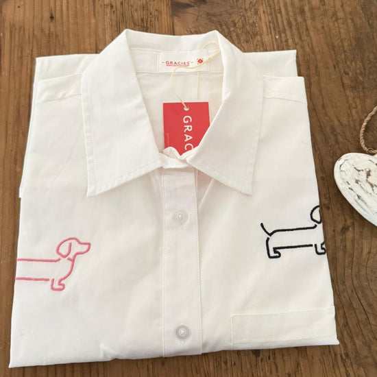 Camisa Perritos Salchicha - Gracies