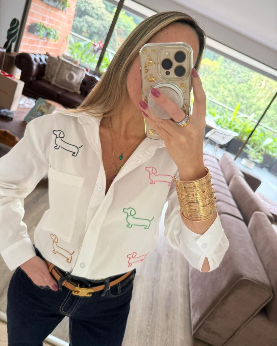 Camisa Perritos Salchicha - Gracies