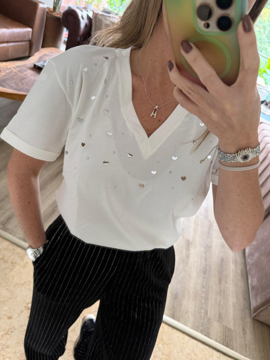 Camiseta Espejos de Corazón