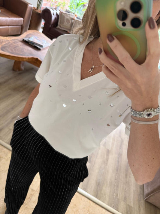 Camiseta Espejos de Corazón