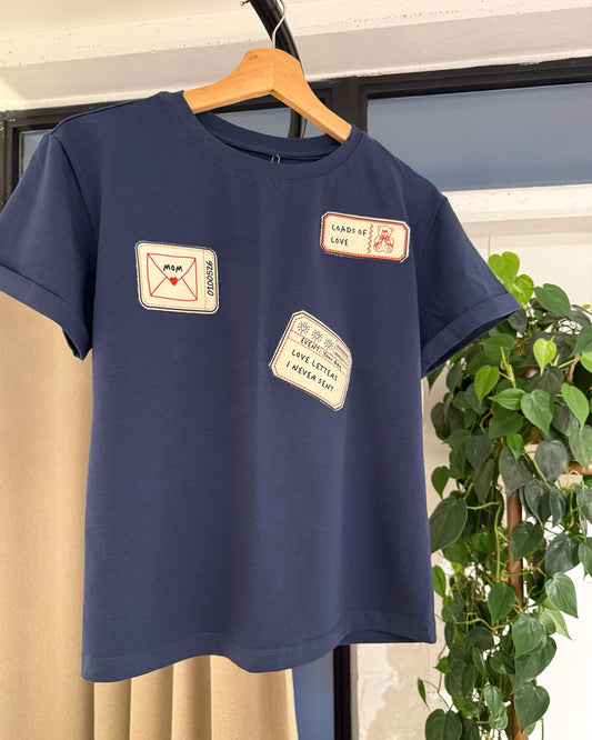 Camiseta Letter