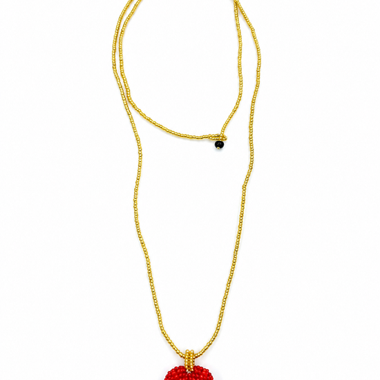 Collar corazón Rojo 