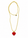 Collar corazón Rojo 