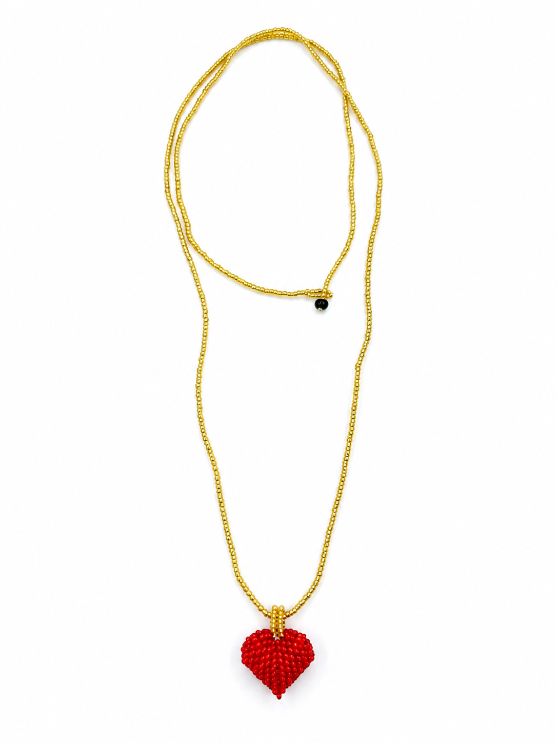 Collar corazón Rojo 