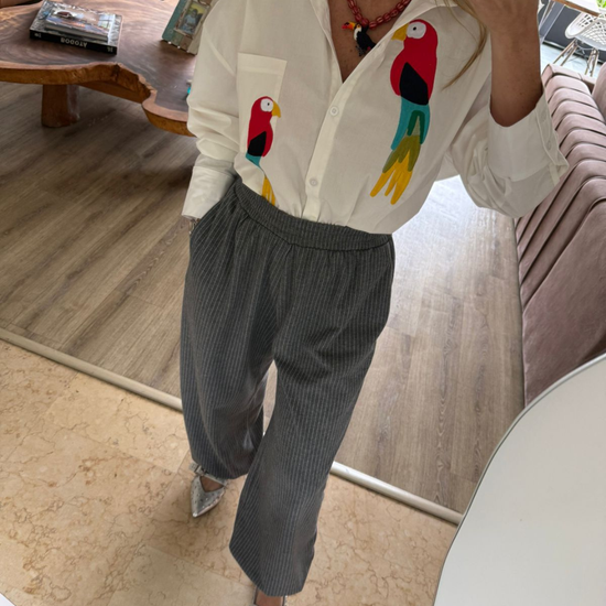Camisa Oversize Guacamayas 