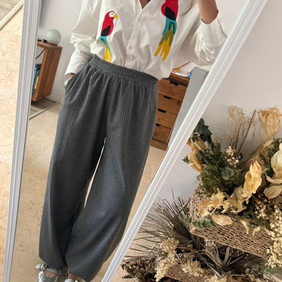 Camisa Oversize Guacamayas 