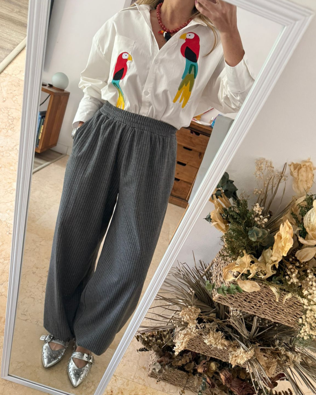 Camisa Oversize Guacamayas 